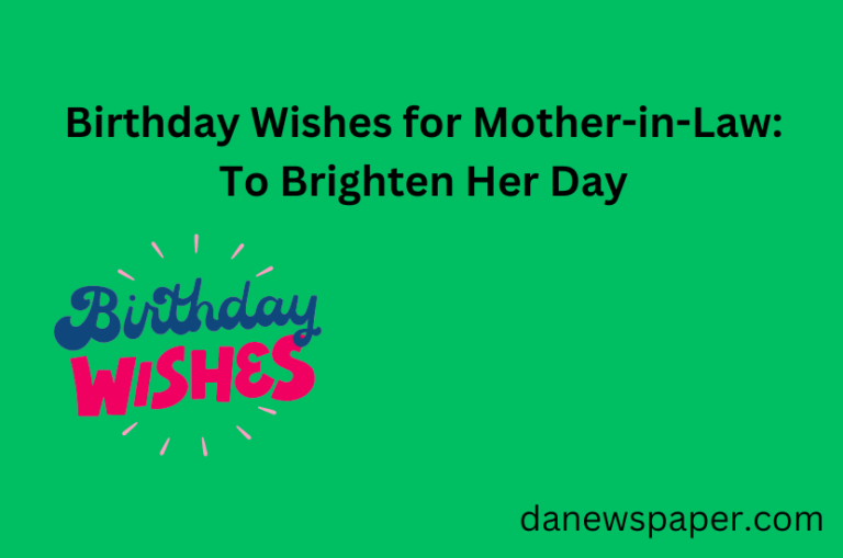 birthday wishes for mother in law